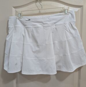 LuluLemon White Tennis Skirt